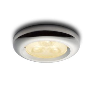 ESTA LED süllyesztett tápegységgel  króm 230V/350mA LED 3x1W  3000K