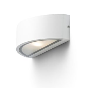 LESA fali lámpa fehér  230V LED E27 15W IP54