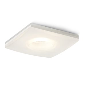 KAY SQ süllyesztett lámpa szaténüveg 230V/350mA LED 5W 3000K