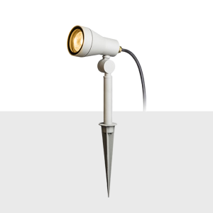 DIREZZA leszúrható  ezüstszürke  230V LED GU10 8W IP54