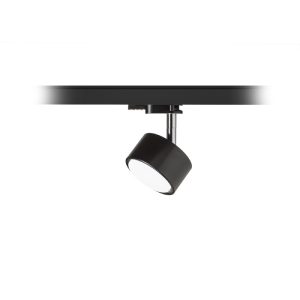 PIXIE háromáramkörös sínre fekete króm 230V LED GX53 7W