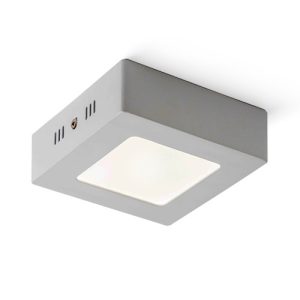 SLENDER SQ 12 felületre szerelhetõ matt nikkel 230V LED 6W 3000K