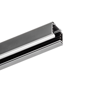 EUTRAC 2m háromáramkörös sín ezüstszürke  230V