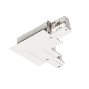 EUTRAC L külsõ csatlakozó süllyesztett sínre fehér  230V