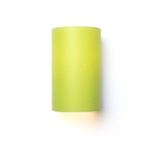 RON W 15/25 fali lámpa  Chintz lime/fehér PVC 230V LED E27 15W