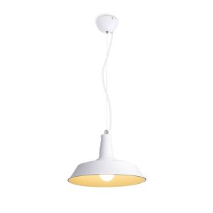 GOLDIE 46 függõlámpa fehér/fehér 230V LED E27 30W