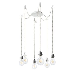 KOMBIX 6 függesztõ készlet KA+AK+KF   230V LED E27 6x15W