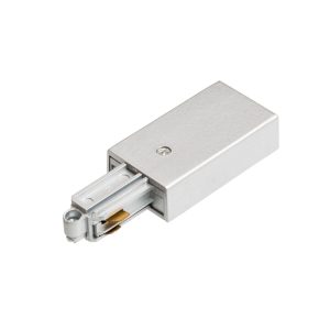 1F bal tápcsatlakozó ezüstszürke  230V