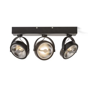 KELLY LED III fali lámpa fekete  230V LED 3x12W 24°  3000K
