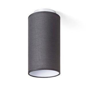 TACO mennyezeti lámpa fekete króm 230V LED E27 15W