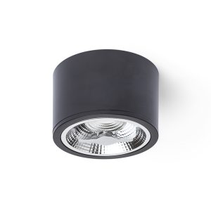 KELLY LED DIMM mennyezeti lámpa fekete 230V LED 15W 45° 3000K