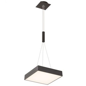 LARISA SQ 30 függõlámpa fekete 230V LED 30W 3000K