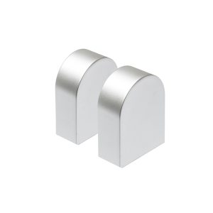 TAMPA zárósapkák 2 db ezüstszürke