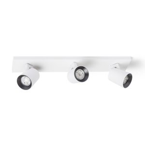 KENNY III felületre szerelhetõ fehér/fekete  230V LED GU10 3x8W