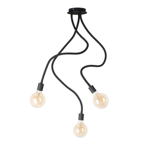 LOYD E27 III függõlámpa fekete 230V LED E27 3x15W