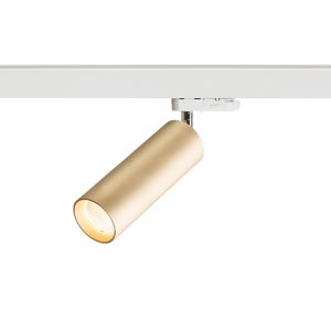 MAVRO háromáramkörös sínre aranysárga 230V LED 12W 38° 3000K