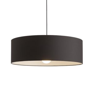 RON 60/19 lámpabúra  Polycotton fekete/fehér PVC  max. 23W