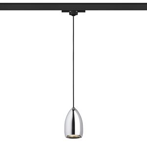 BABADES háromáramkörös sínre króm 230V GU10 35W