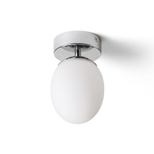 MERINGUE 11 mennyezeti lámpa opálüveg/króm 230V LED G9 9W IP44