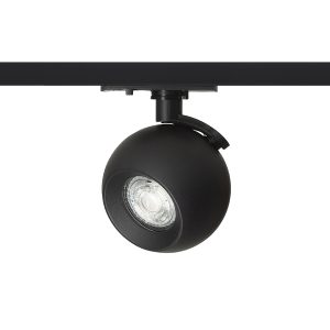 SIENA egyáramkörös sínre fekete 230V LED GU10 9W