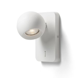 SIENA fali lámpa fehér  230V LED GU10 9W