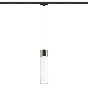 GARNISH háromáramkörös sínre átlátszó üveg/króm 230V GU10 9W