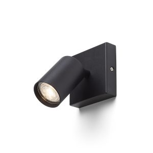 DUDE SQ felületre szerelhetõ fekete 230V LED GU10 9W