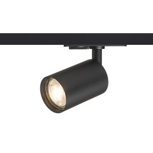 DUDE egyáramkörös sínre fekete 230V LED GU10 9W