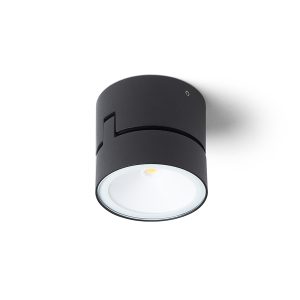 FLAVIO R felületre szerelhetõ fekete  230V LED 6W 110° IP54  3000K