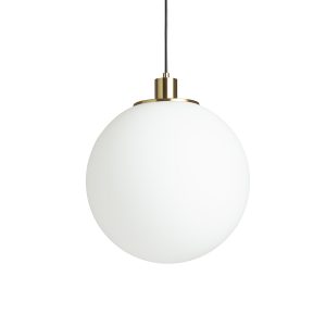 BOULDER 30 függõlámpa átlátszó üveg/fekete 230V LED E27 15W