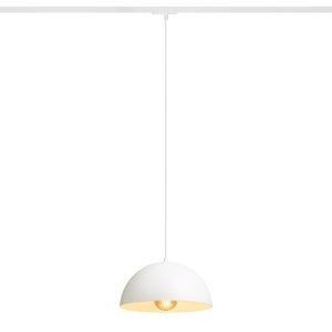 GLADYS 30 egyáramkörös sínre fehér/fehér 230V LED E27 15W