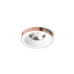SHARM PLUS süllyesztett lámpa fehér réz 230V LED 10W 24° 3000K