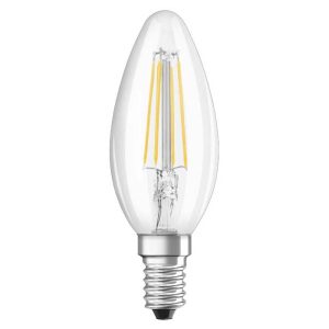 LEDRA OSRAM Retrofit gyertya alakú átlátszó 230V E14 LED EQ40 2700K