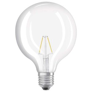 LEDRA OSRAM Retrofit Globe 125 átlátszó 230V E27 LED EQ25 2700K