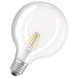 LEDRA OSRAM Retrofit Globe 125 átlátszó 230V E27 LED EQ40 2700K