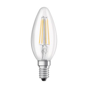 LEDRA OSRAM Retrofit gyertya alakú átlátszó 230V E14 LED EQ40 4000K