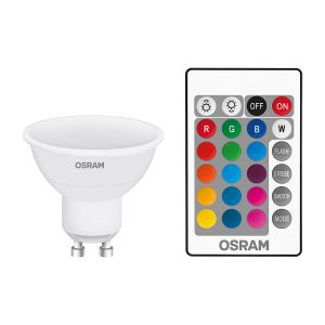 LEDRA OSRAM RGBW PAR16 fehér 230V GU10 LED EQ25 2700K