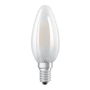LEDRA OSRAM Retrofit gyertya alakú matt 230V E14 LED EQ25 2700K