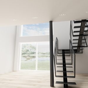 LEDRA BIZZ III billenthető szálcsiszolt alumínium 12V GU5,3 3x50W