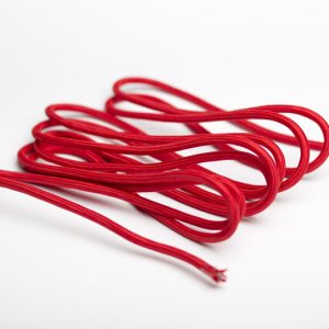 LEDRA FIT 3x0,75 4m textil kábel piros 230V