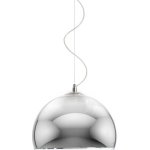 LEDRA BEAU MONDE 35 függőlámpa krómozott üveg/átlátszó üveg 230V LED E27 15W