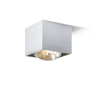 LEDRA DEAN I szálcsiszolt alumínium 230V/12V G53 50W