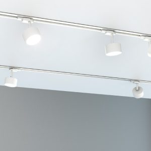 LEDRA PIXIE háromáramkörös sínre fehér króm 230V LED GX53 7W