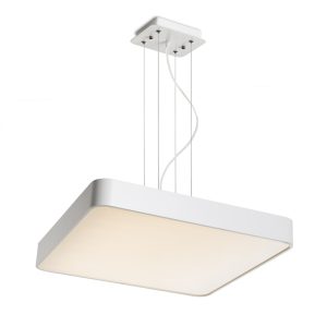 LEDRA MENSA SQ 48 függőlámpa fehér 230V LED 56W 3000K