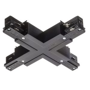 LEDRA EUTRAC X csatlakozó fekete 230V