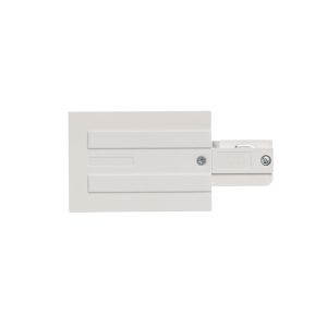 LEDRA EUTRAC bal tápcsatlakozó süllyesztett sínre fehér 230V