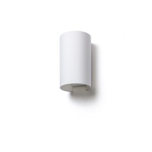 LEDRA RON W 15/25 fali lámpa Polycotton fehér/fehér PVC 230V LED E27 15W