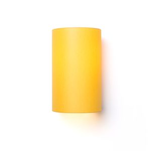 LEDRA RON W 15/25 fali lámpa Chintz sárgabarack/fehér PVC 230V LED E27 15W