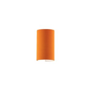 LEDRA RON W 15/25 fali lámpa Chintz narancssárga/fehér PVC 230V LED E27 15W