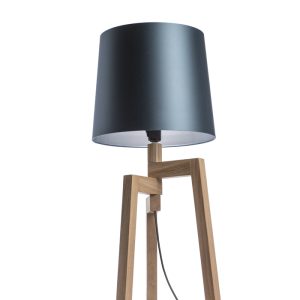 LEDRA CONNY 35/30 állólámpa búra Monaco petróleumkék/ezüst PVC max. 23W